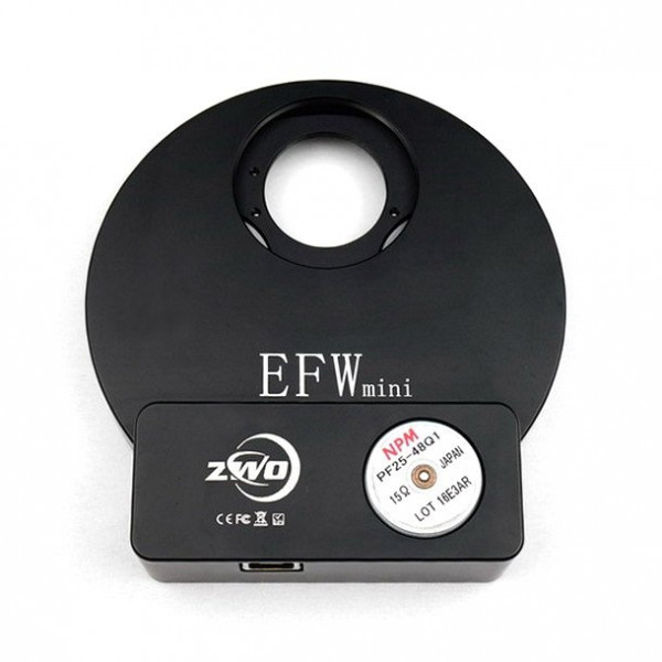 ZWO EFW mini - 5x1.25″ (31.8MM) / 31mm Filter Wheel