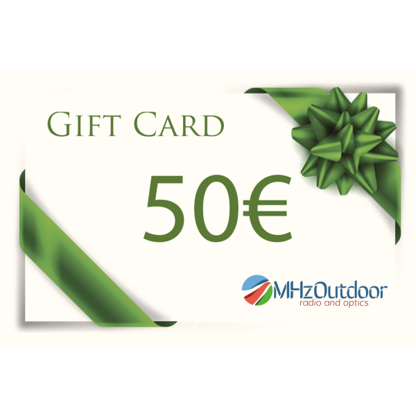MHzOutdoor Gift Card 50€
